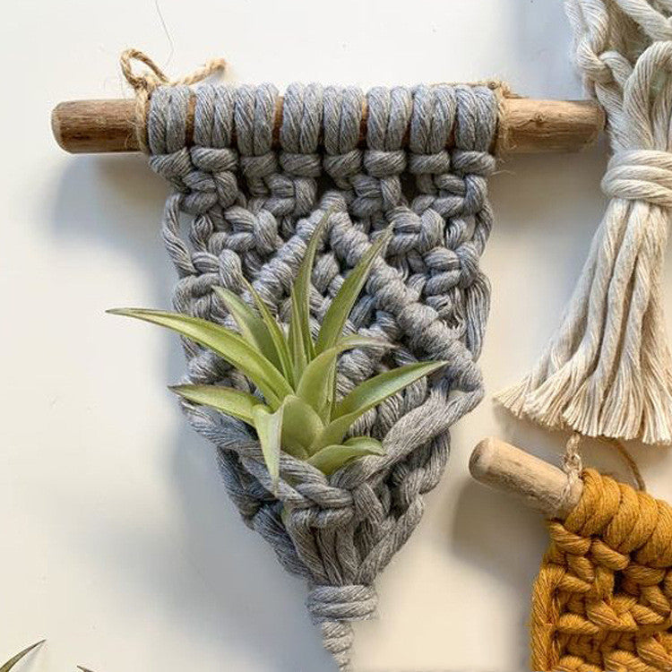 AirPlant Mini Macrame Holders