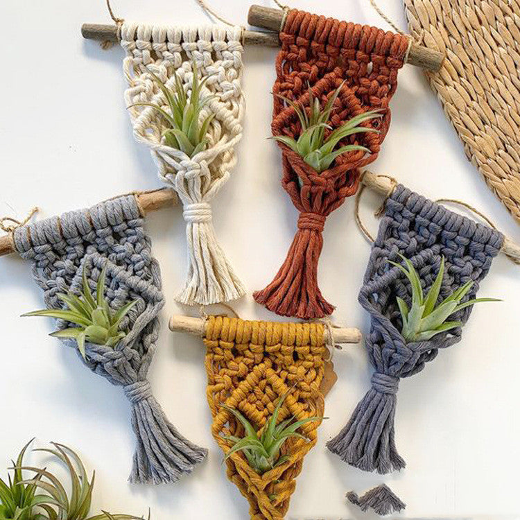 AirPlant Mini Macrame Holders