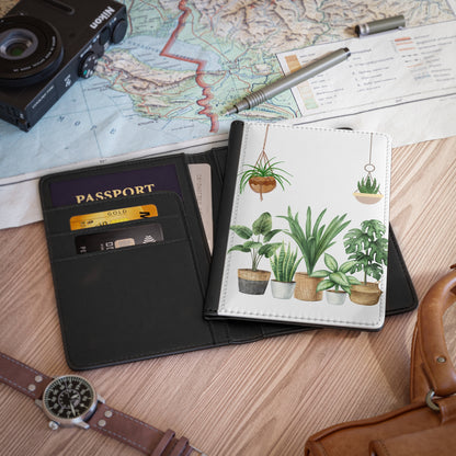 Passport Cover- Indoor Plant Design