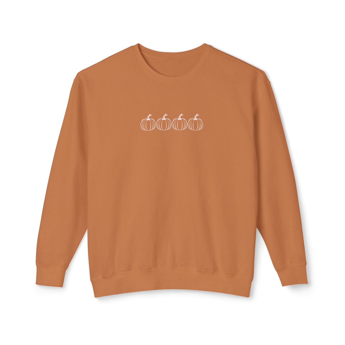 Pumpkin Lightweight Crewneck Sweatshirt