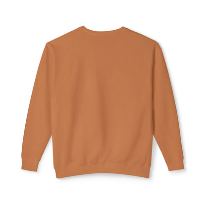 Halloween Pumpkin Stamp Lightweight Crewneck Sweatshirt