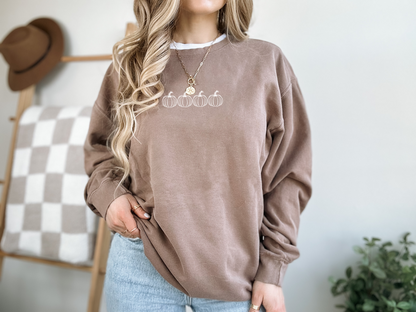 Pumpkin Lightweight Crewneck Sweatshirt